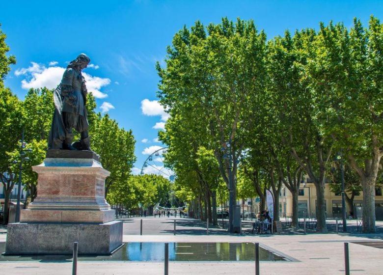 T3 Aqui Es Besiers - Centre-Historique - Cathedrale & Halles - Clim - Wifi - Free Parking Sur Demande 贝济耶 外观 照片