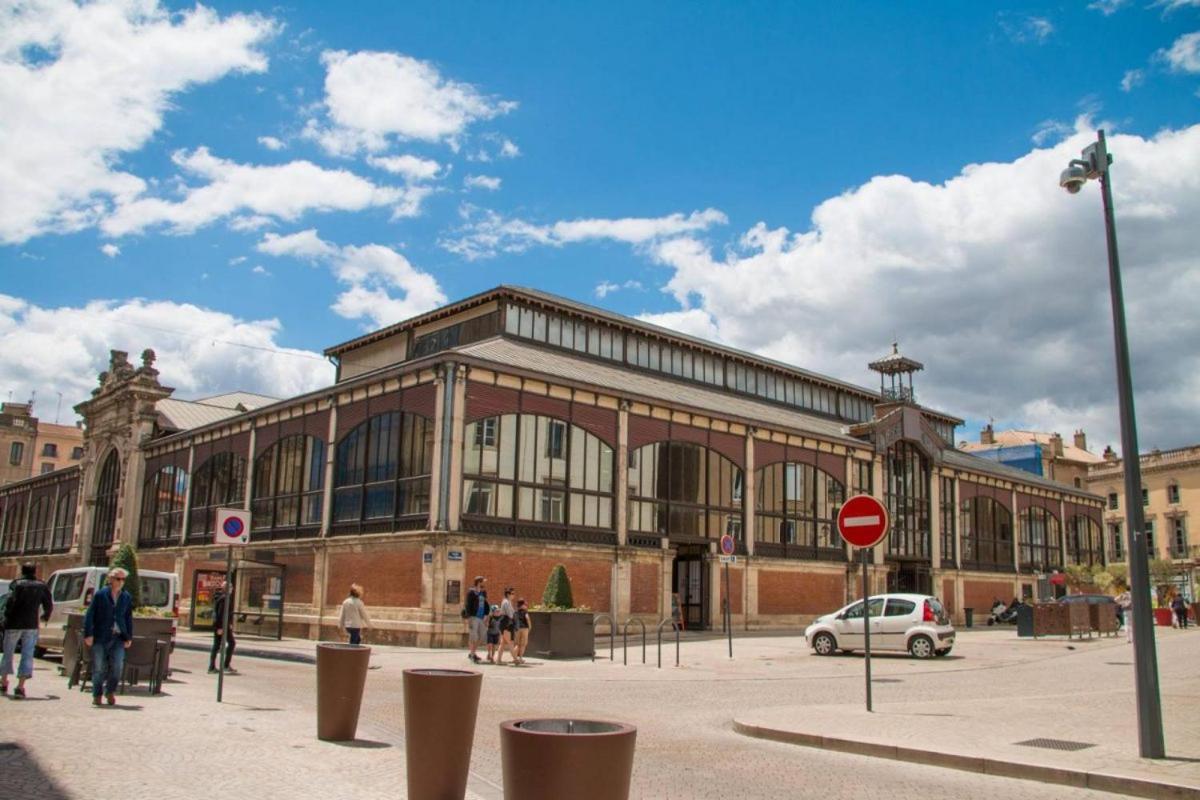T3 Aqui Es Besiers - Centre-Historique - Cathedrale & Halles - Clim - Wifi - Free Parking Sur Demande 贝济耶 外观 照片